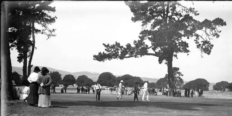 Del Monte Golf Course in 1910