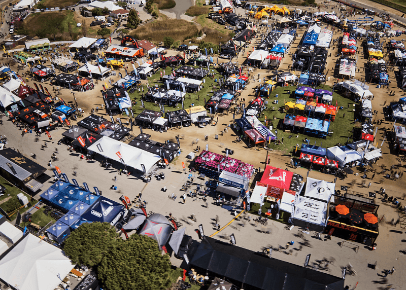 Sea Otter Classic festival grounds