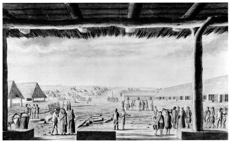 San Carlos Cathedral, Jose Cardero. City of Monterey California History Room 