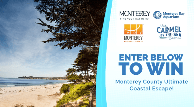 Fly Direct from Chicago to Monterey County, CA Chicago Monterey County Giveaway
