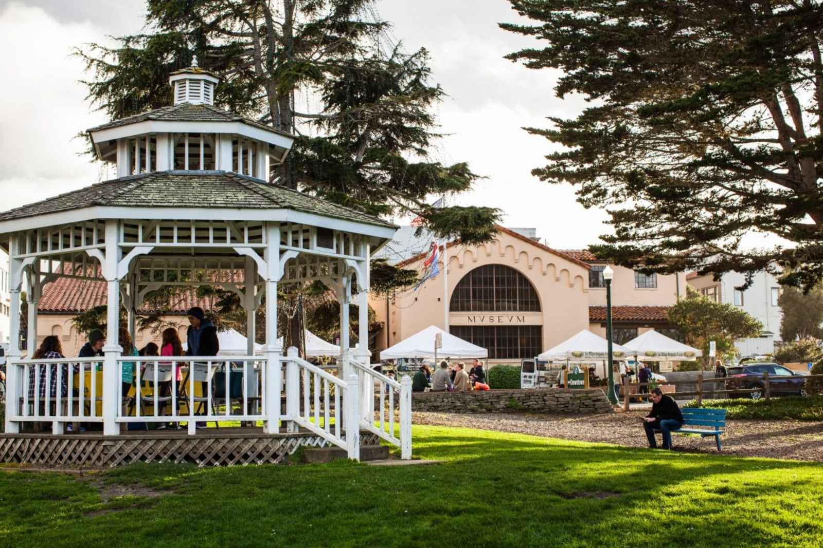 Things to Do in Pacific Grove gazebo at the pacific grove farmers market